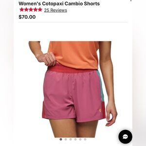 Women's Cotopaxi Cambio Shorts